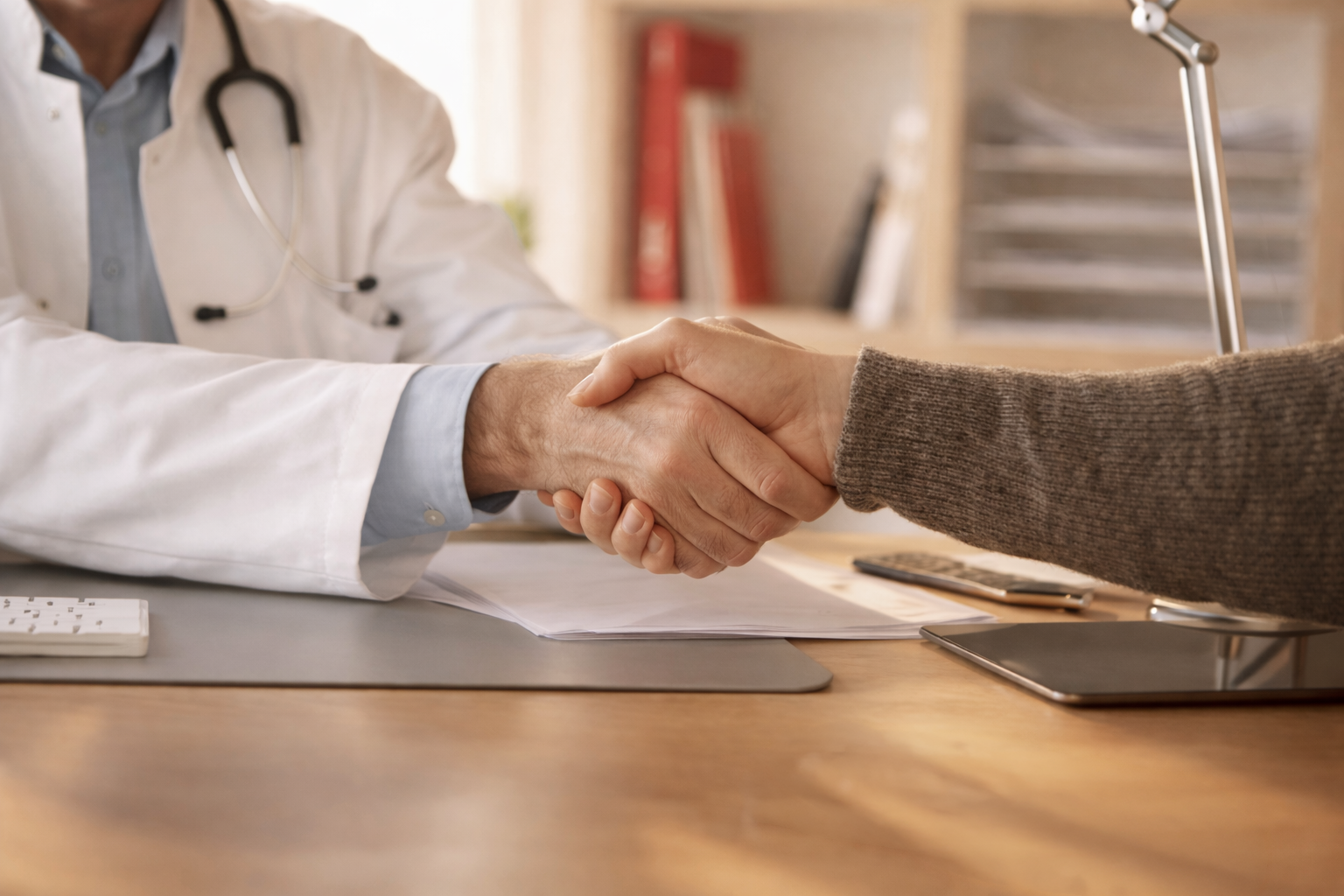 Professioneller Kontext zwischen Fachleuten — neaniu health Partnerschaft